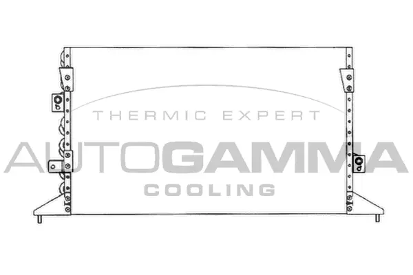 Condenseur, climatisation AUTOGAMMA 103850