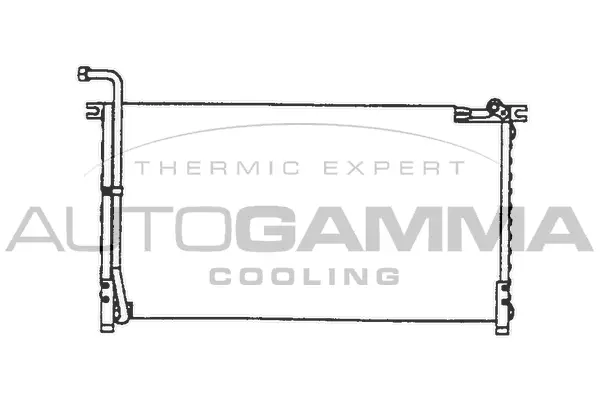 Condenseur, climatisation AUTOGAMMA 102730