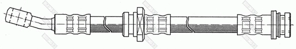 Flexible de frein GIRLING 9004170