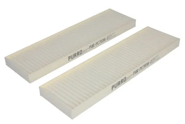 Filtre, air de l'habitacle PURRO PUR-PC7036-2