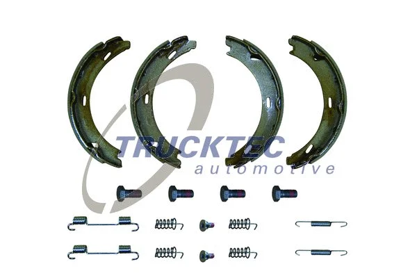 Jeu de mâchoires de frein, frein de stationnement TRUCKTEC AUTOMOTIVE 02.35.006
