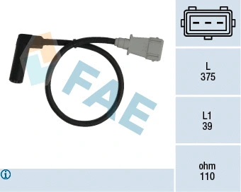 Capteur d'angle, vilebrequin FAE 79152