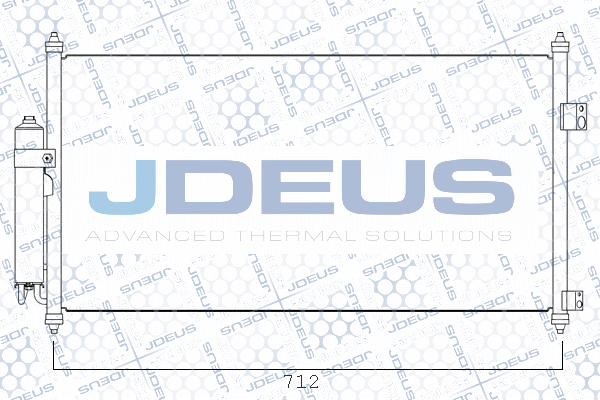 Condenseur, climatisation JDEUS M-7190830