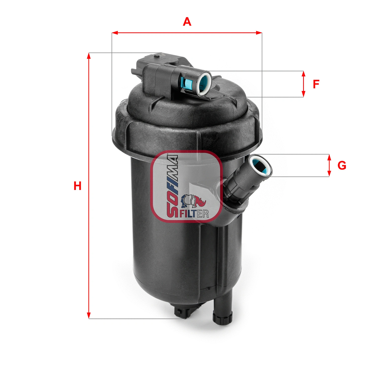 Filtre à carburant SOFIMA S 5134 GC