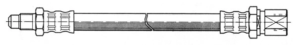 Flexible de frein CEF 516957