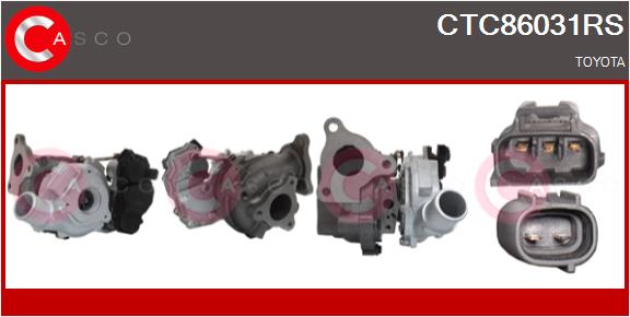 Turbocompresseur, suralimentation CASCO CTC86031RS