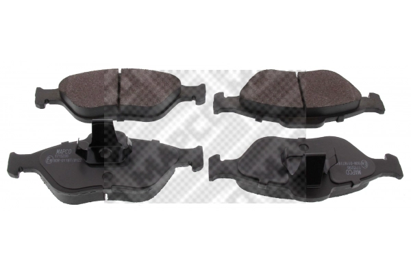 Kit de plaquettes de frein, frein à disque MAPCO 6672