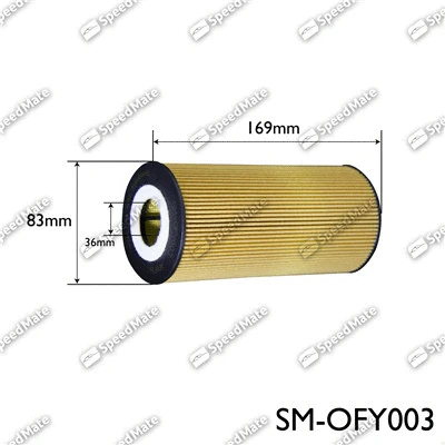 Filtre à huile SpeedMate SM-OFY003