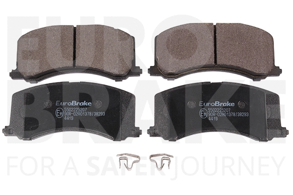 Kit de plaquettes de frein, frein à disque EUROBRAKE 5502225207