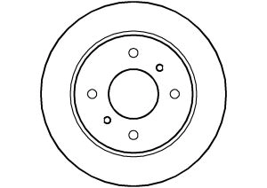 Disque de frein ABTEX BD360S