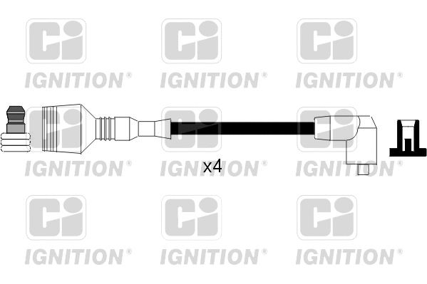 Kit de câbles d'allumage QUINTON HAZELL XC907