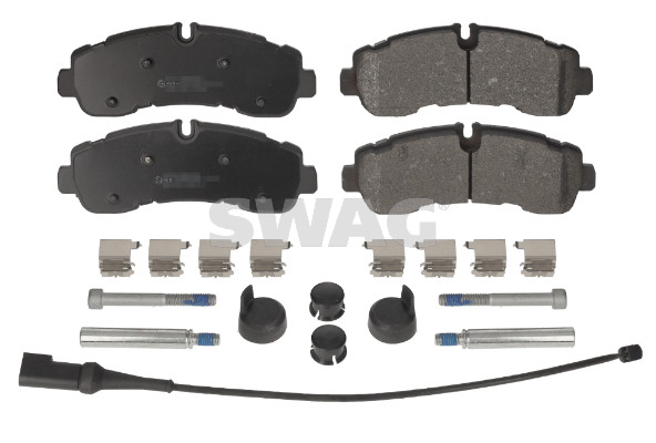 Kit de plaquettes de frein, frein à disque SWAG 33 11 0396
