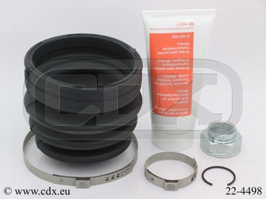 Jeu de joints-soufflets, arbre de commande CDX 22-4498