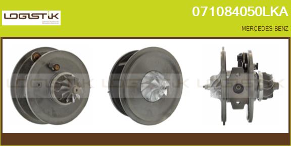 Groupe carter, turbocompresseur LGK 071084050LKA