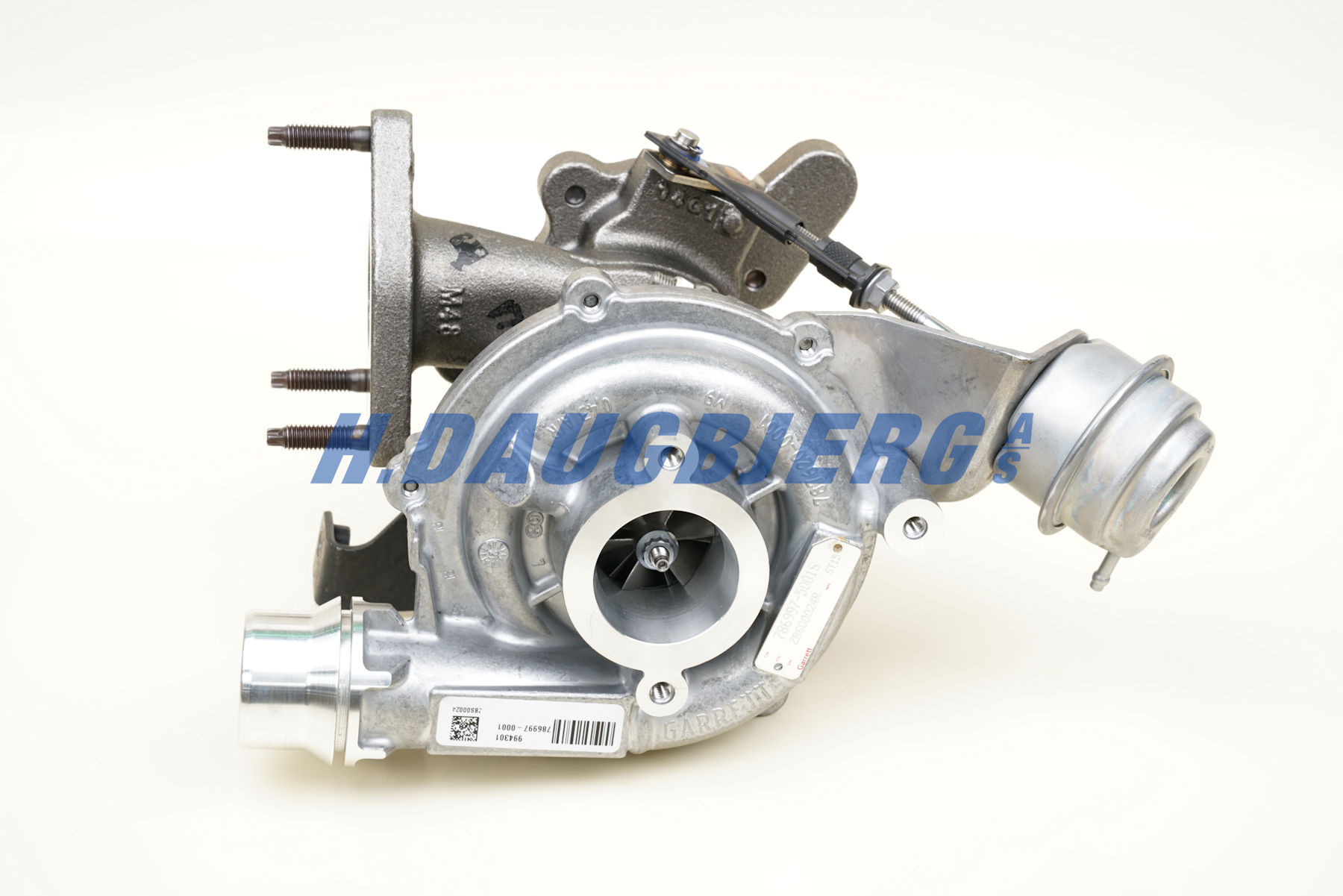 Turbocompresseur, suralimentation H. Daugbjerg 786997-5001S
