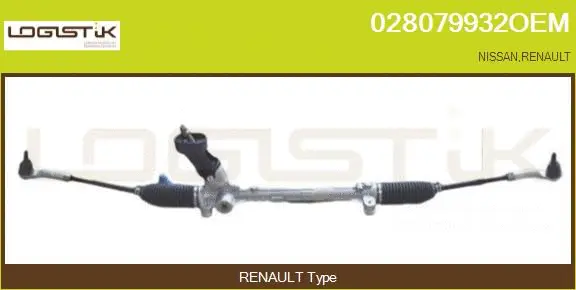 Crémaillère de direction LGK 028079932OEM