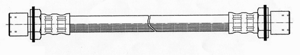 Flexible de frein CEF 511651