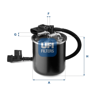 Filtre à carburant UFI 24.149.00