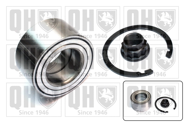 Kit de roulements de roue QUINTON HAZELL QWB1428