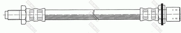 Flexible de frein GIRLING 9002157