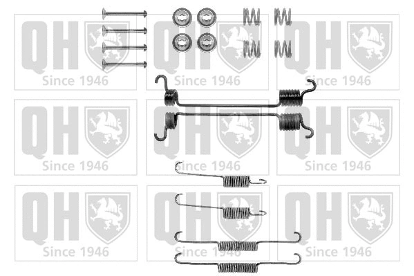 Kit d'accessoires, mâchoire de frein QUINTON HAZELL BFK321