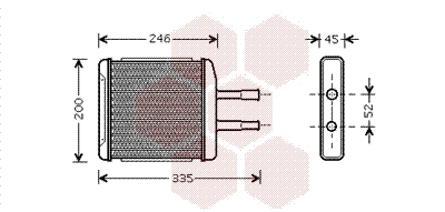 Système de chauffage VAN WEZEL 81006059