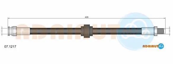 Flexible de frein ADRIAUTO 07.1217