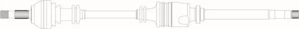 Arbre de transmission GENERAL RICAMBI FI3143