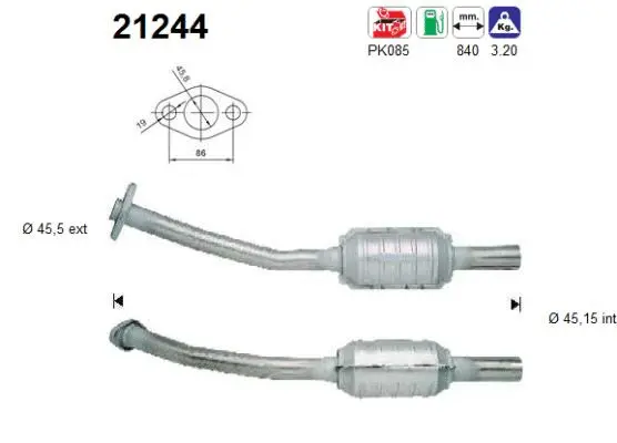 Catalyseur AS 21244