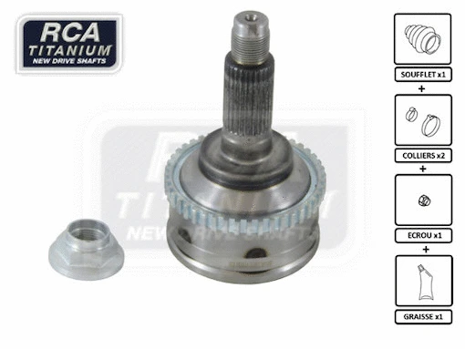 Jeu de joints, arbre de transmission RCA FRANCE AF98