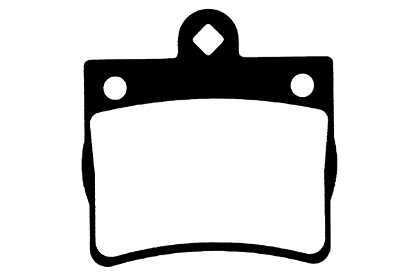 Kit de plaquettes de frein, frein à disque Technika 02082