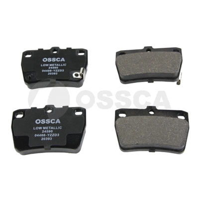 Kit de plaquettes de frein, frein à disque OSSCA 24590