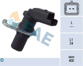 Capteur d'angle, vilebrequin FAE 79120