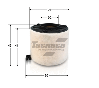 Filtre à air TECNECO FILTERS AR2253S