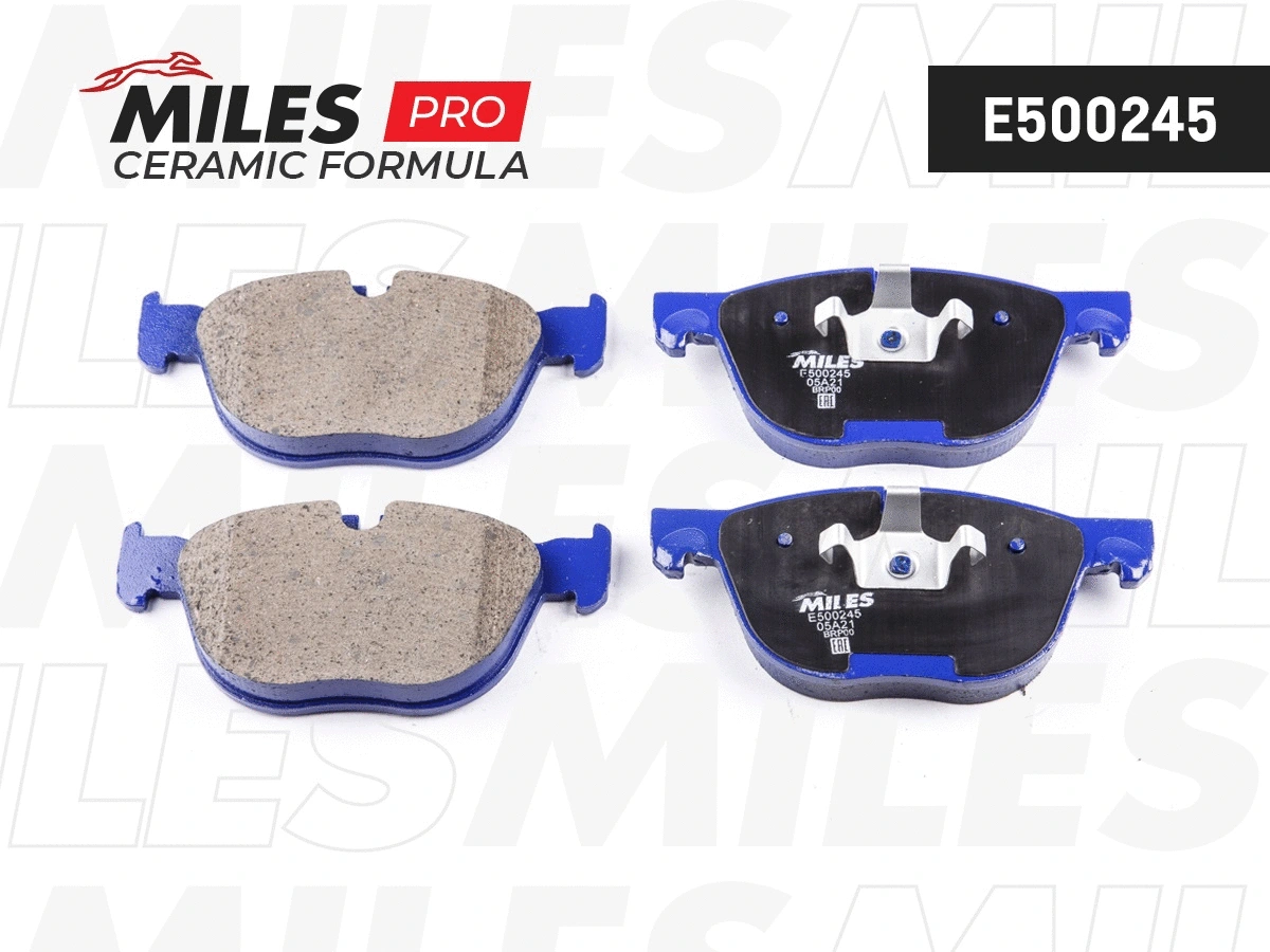 Kit de plaquettes de frein, frein à disque MILES E500245