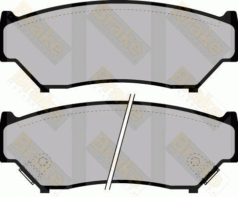 Kit de plaquettes de frein, frein à disque Brake ENGINEERING PA1080