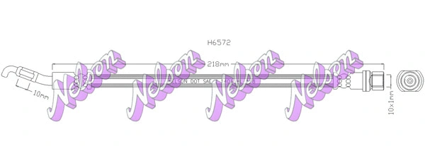 Flexible de frein KAWE H6572