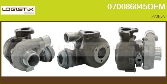 Turbocompresseur, suralimentation LGK 070086045OEM