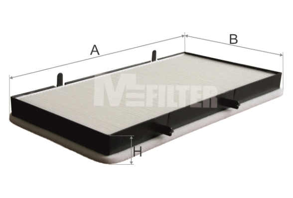 Filtre, air de l'habitacle MFILTER K 9000