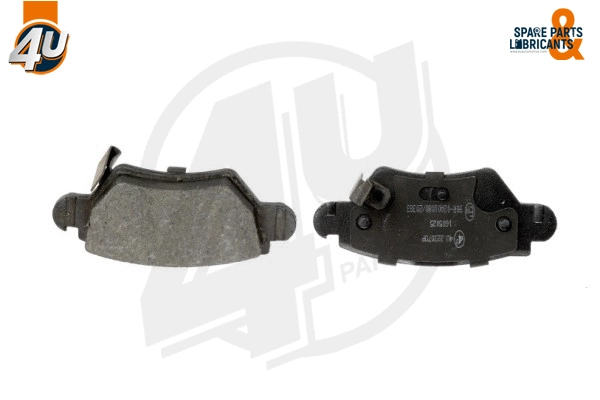 Kit de plaquettes de frein, frein à disque 4U Autoparts 22307OP