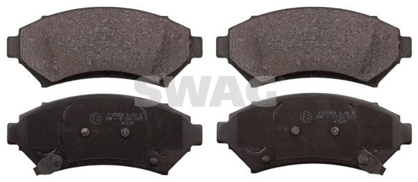 Kit de plaquettes de frein, frein à disque SWAG 40 11 6156