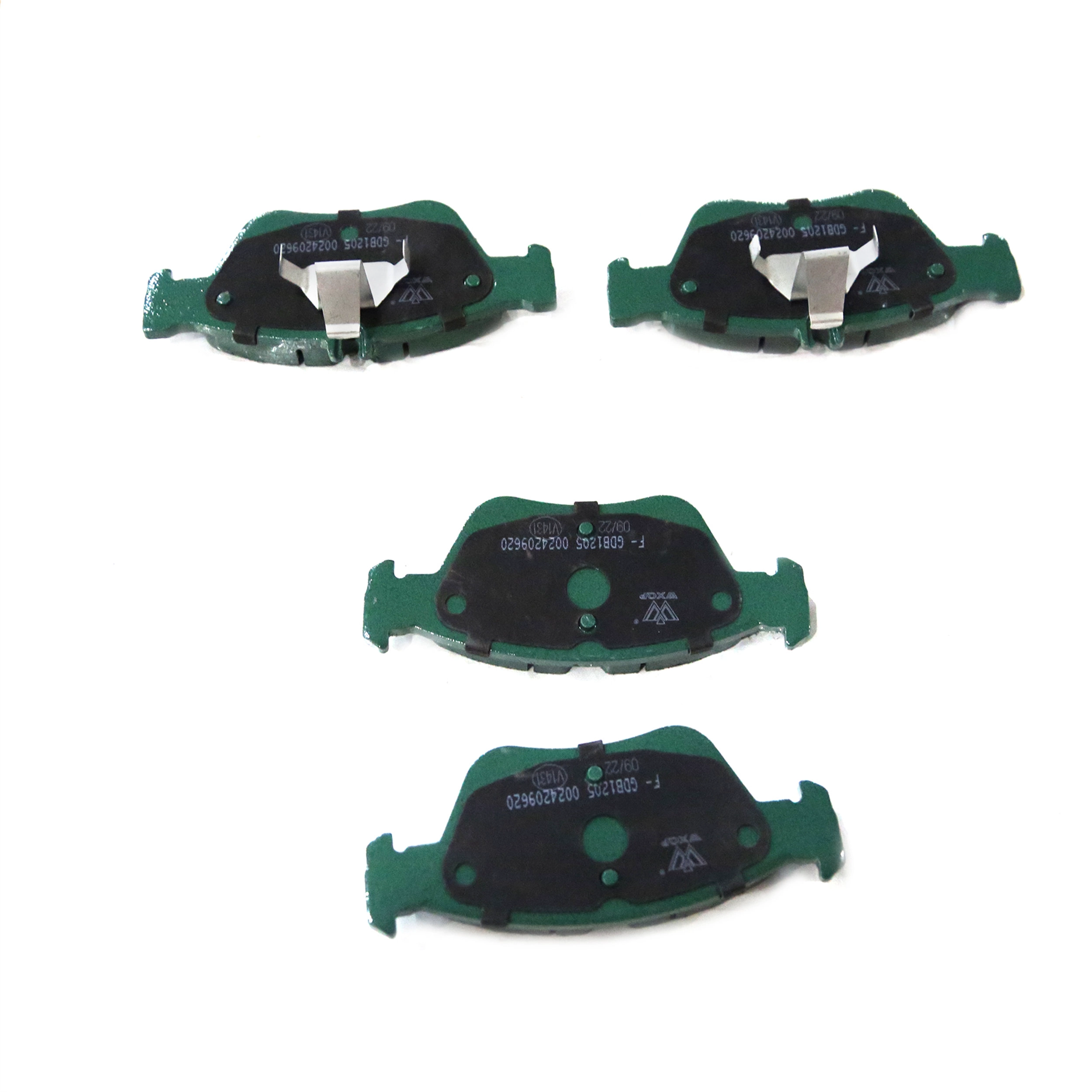 Kit de plaquettes de frein, frein à disque WXQP 140319