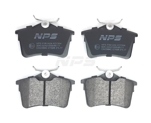 Kit de plaquettes de frein, frein à disque NPS P361A04