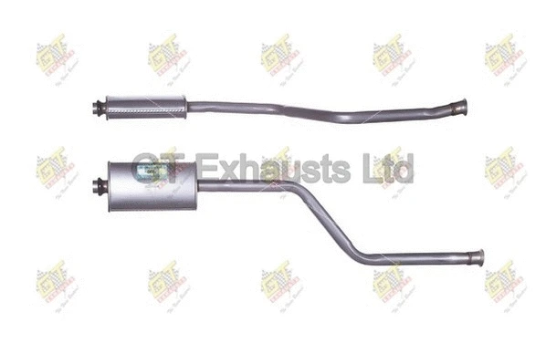 Silencieux central GT Exhausts GCN397