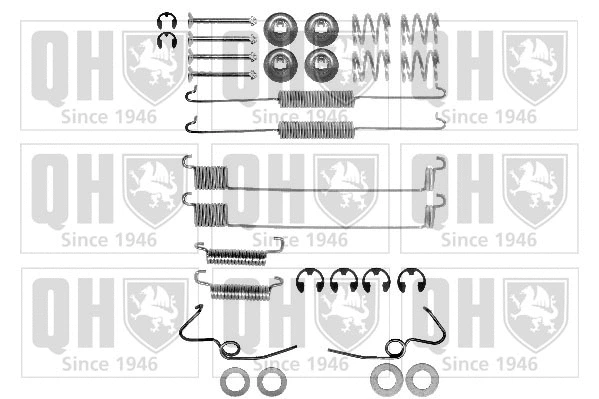 Kit d'accessoires, mâchoire de frein QUINTON HAZELL BFK256