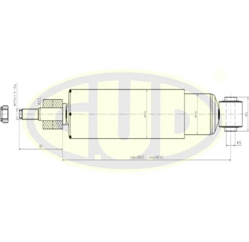 Amortisseur G.U.D. GSA345023