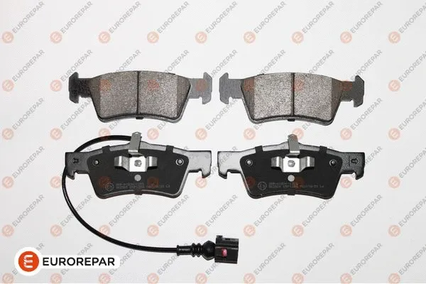 Kit de plaquettes de frein, frein à disque EUROREPAR 1639378280