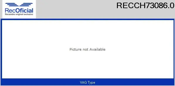 Groupe carter, turbocompresseur RECOFICIAL RECCH73086.0