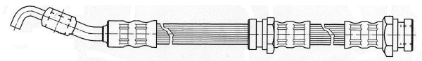 Flexible de frein CEF 511837