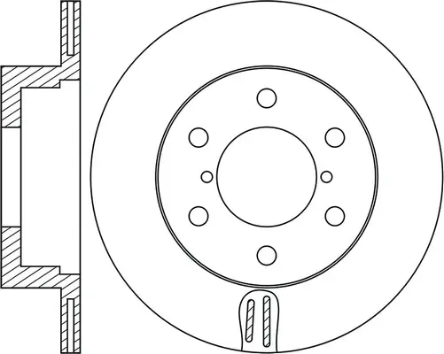 Disque de frein FIT FR0511V